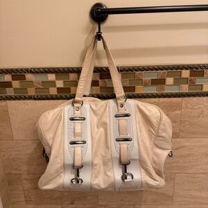 Balenciaga vintage perforated hook tote